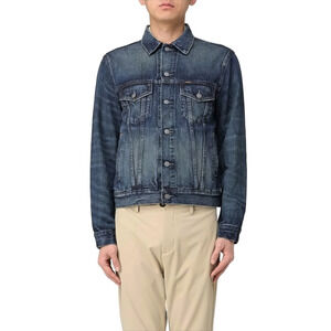 POLO RALPH LAUREN Medium Blue Wash Denim Jacket